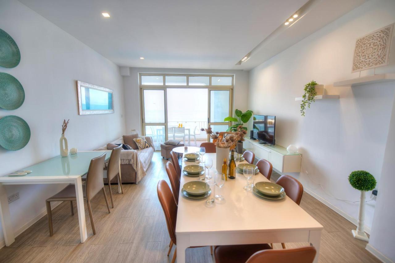 Spacious 4 Bedrooms With Sea View Balcony Goslm-3 斯利马 外观 照片