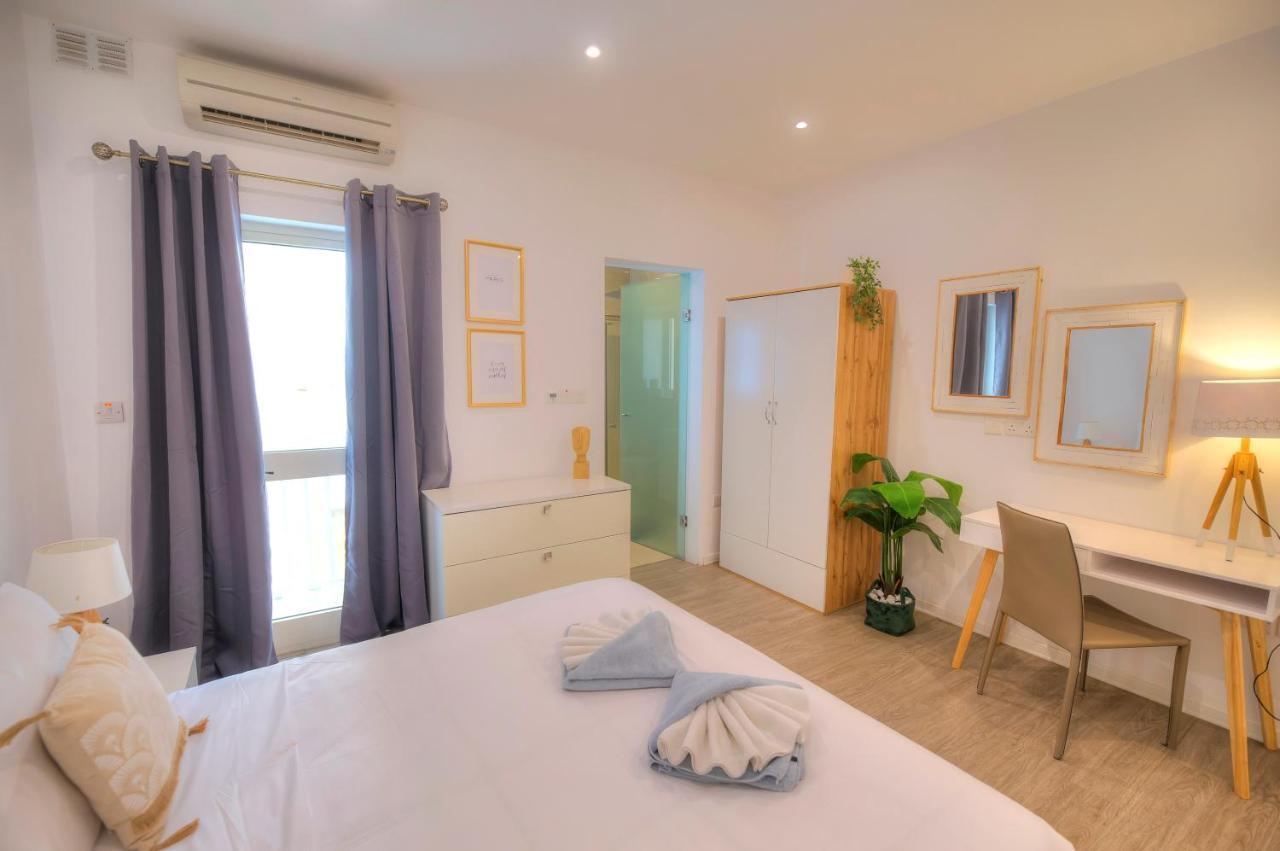 Spacious 4 Bedrooms With Sea View Balcony Goslm-3 斯利马 外观 照片
