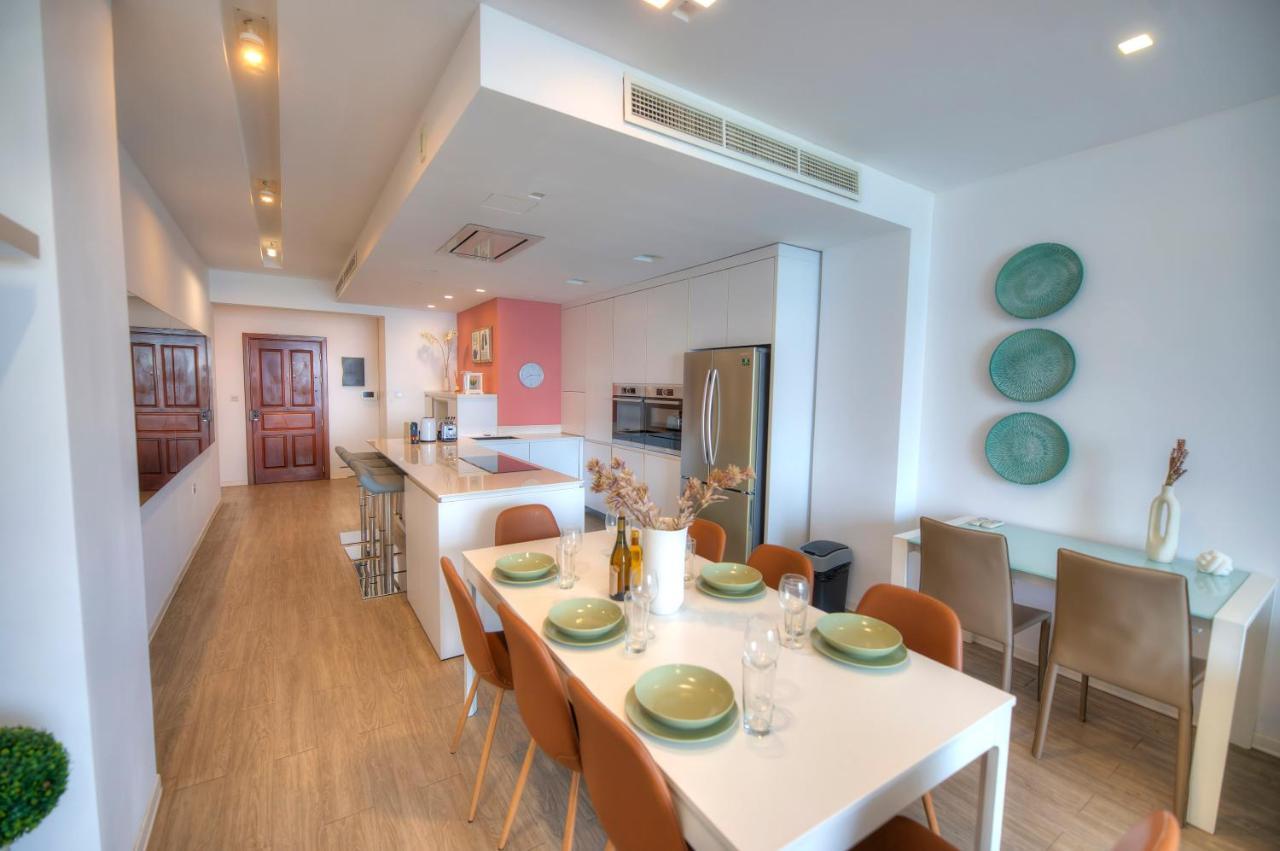 Spacious 4 Bedrooms With Sea View Balcony Goslm-3 斯利马 外观 照片